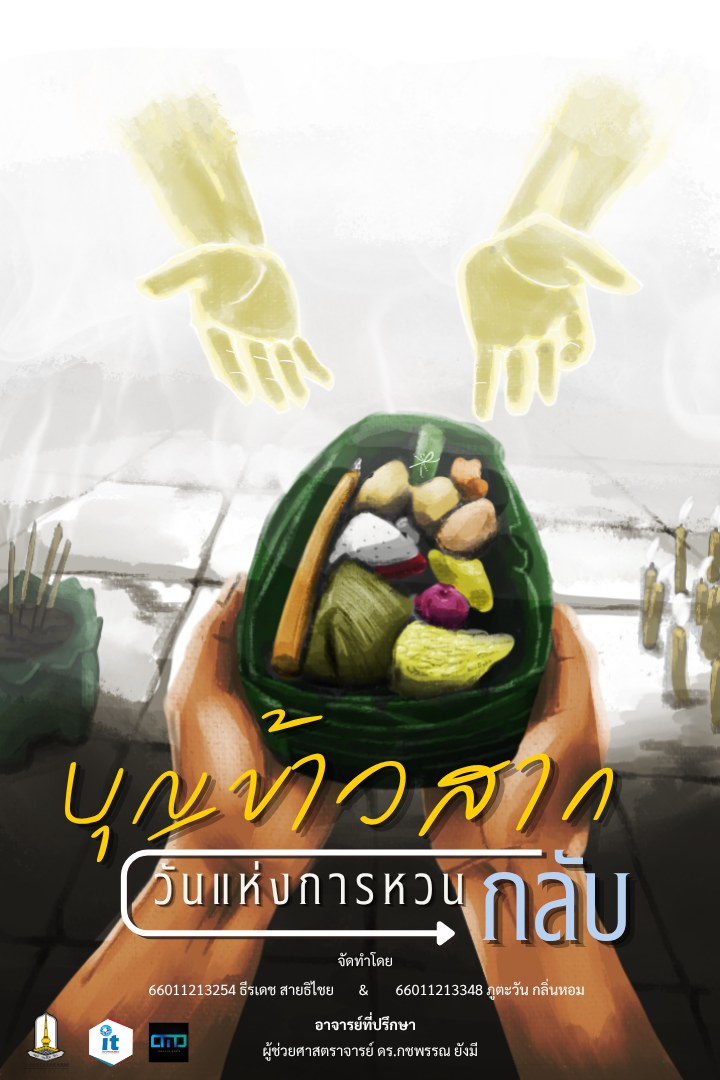 โปสเตอร์ บุญข้าวสากวันแห่งการหวนกลับ